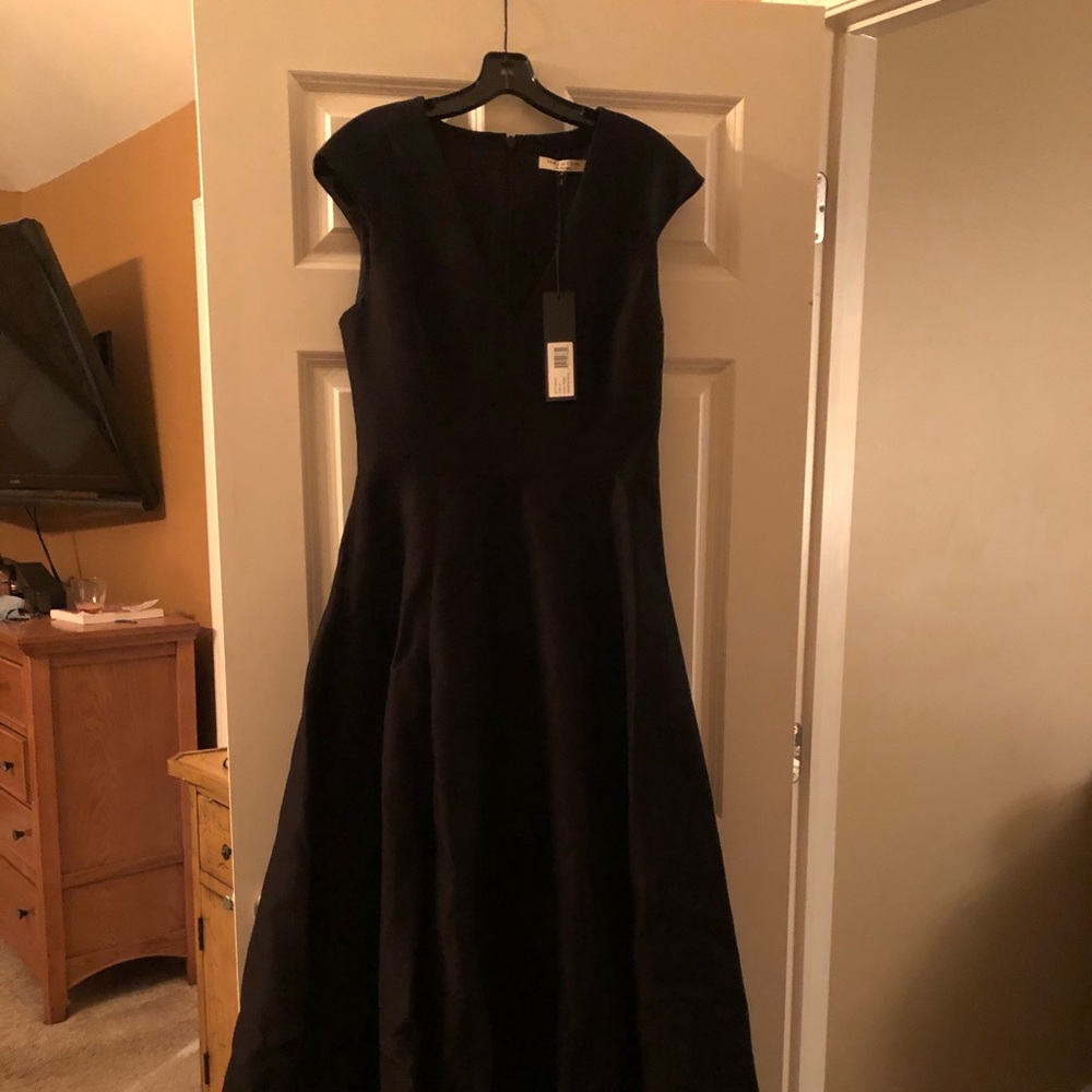 Halston Black Evening Gown